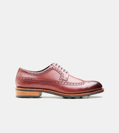 Goodyear Welted Burgundy Longwing Blucher