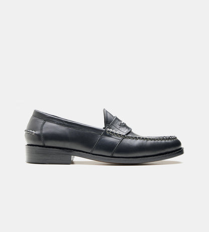 Goodyear Welted Leather Slip-Ons