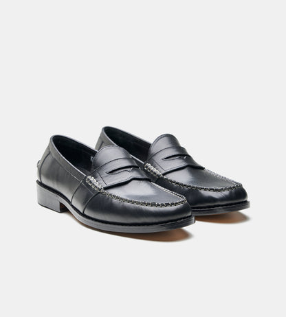 Goodyear Welted Leather Slip-Ons