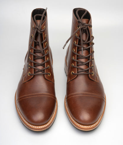 Hand-Welted Boaventura Tan Leather Captoe Boot