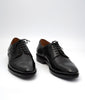 Hand Welted Classsic Black Captoe Derby