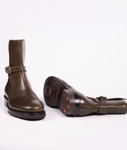 Maryam TPR Olive Jodhpur Boot