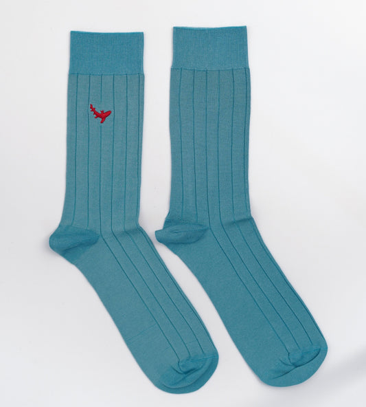 Aqua Fusion - Bamboo Premium Crew Socks