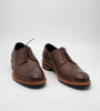 Hand-Welted Brown Plain Toe Blucher