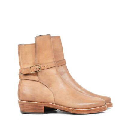 Badalassi Veg Tanned Carlo Pueblo - Bone Jodhpur Boot