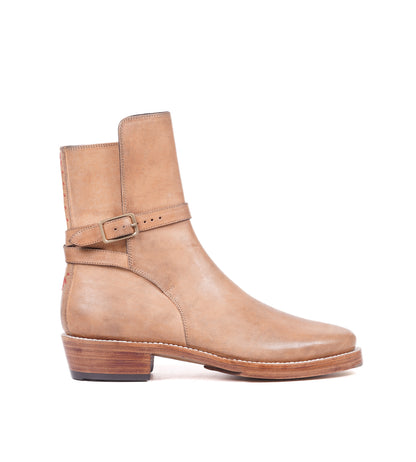 Badalassi Veg Tanned Carlo Pueblo - Bone Jodhpur Boot