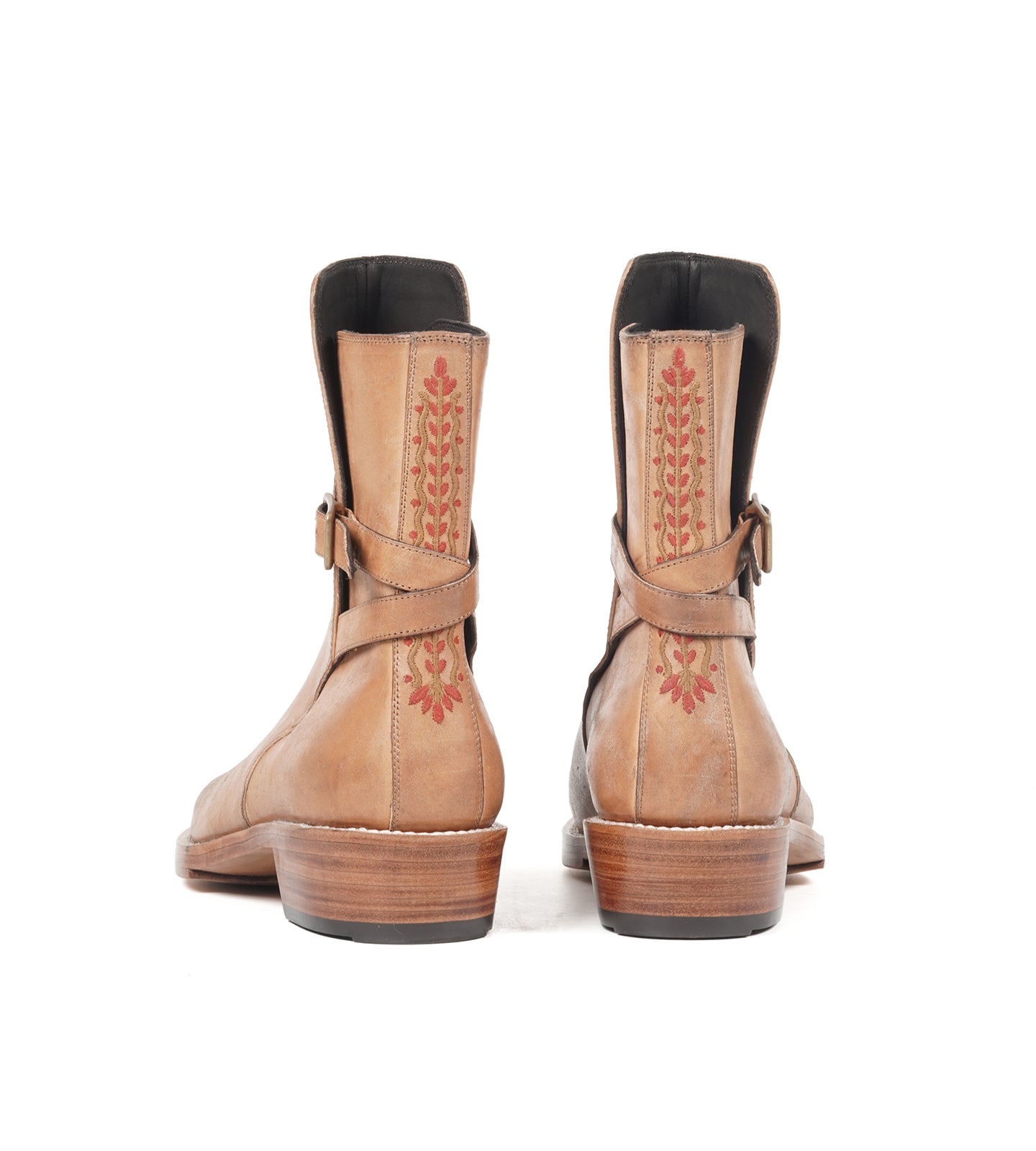 Badalassi Veg Tanned Carlo Pueblo - Bone Jodhpur Boot