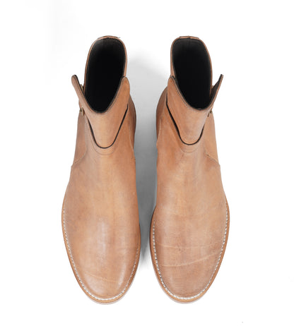 Badalassi Veg Tanned Carlo Pueblo - Bone Jodhpur Boot