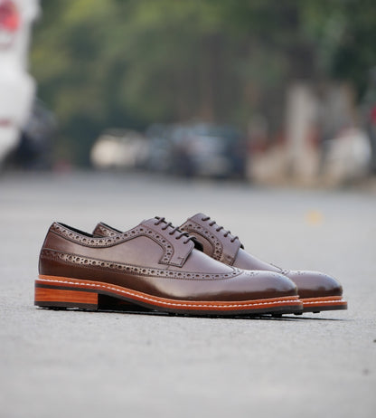 Goodyear Welted Brown Longwing Blucher