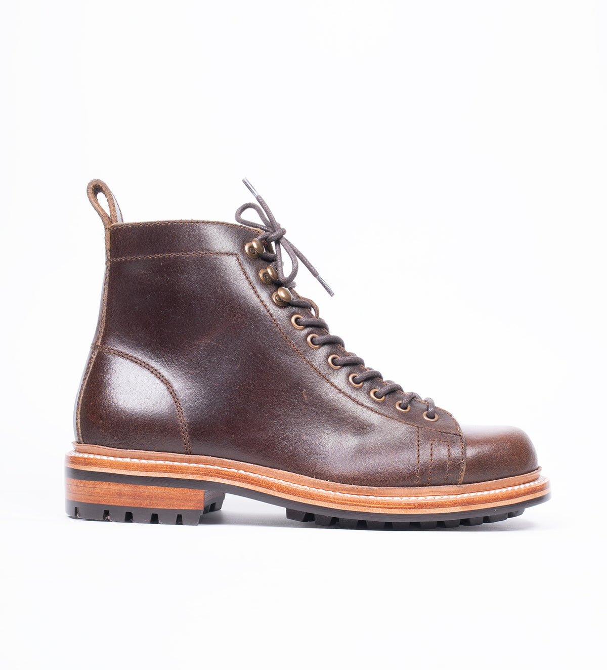 Hand Welted Horween Waxed Flesh Monkey Boots