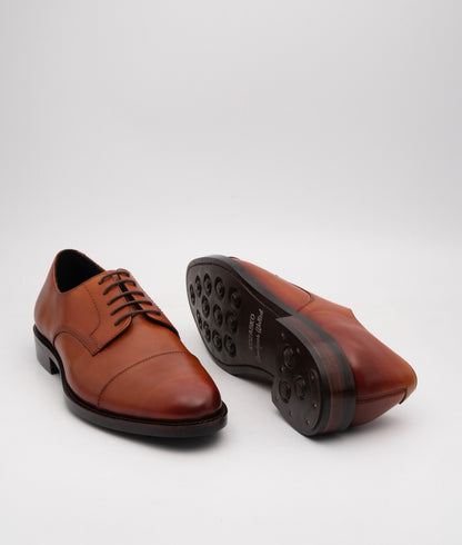 Hand Welted Classsic Tan Captoe Derby