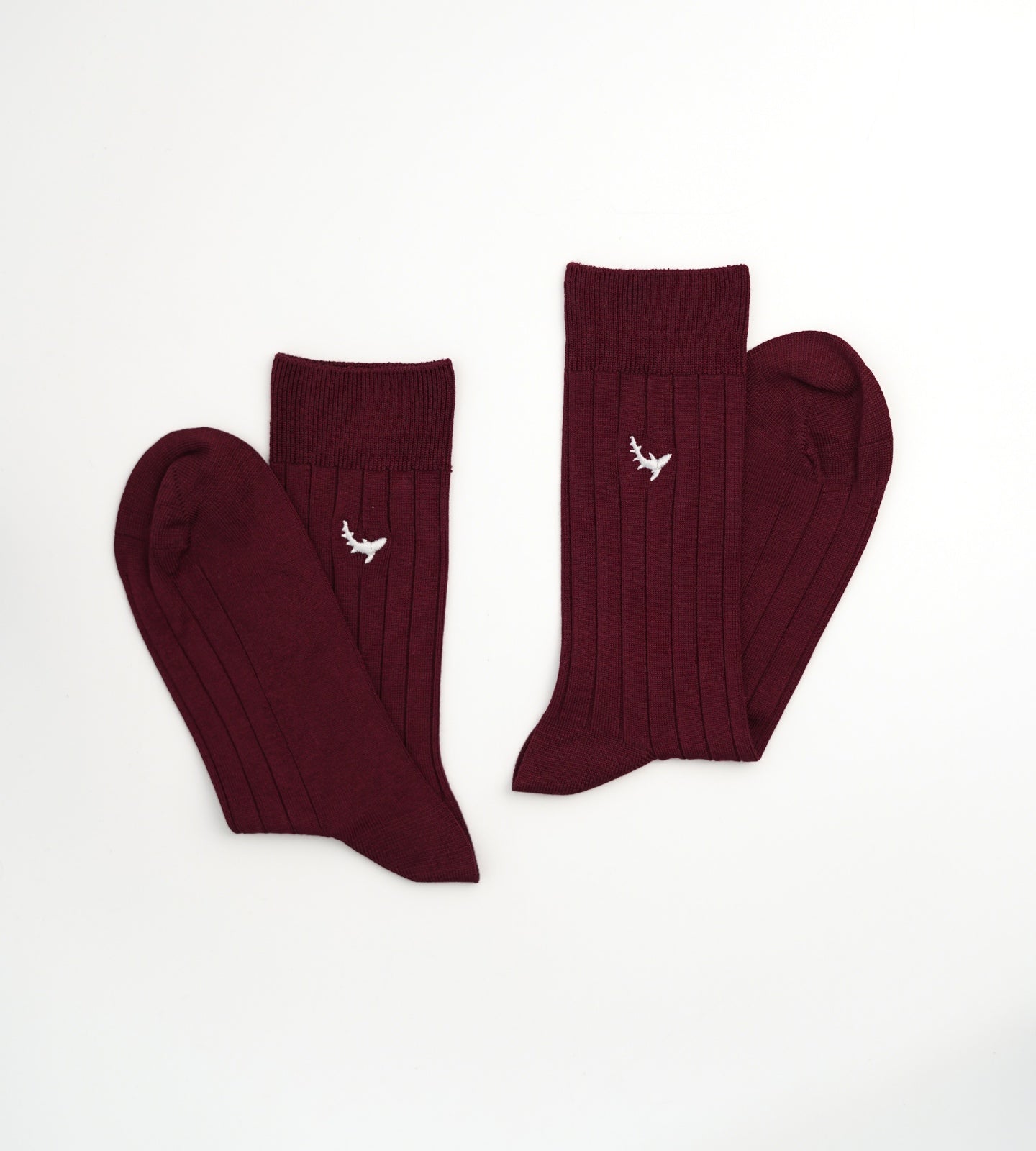 Bamboo Premium Wineberry Formal Socks