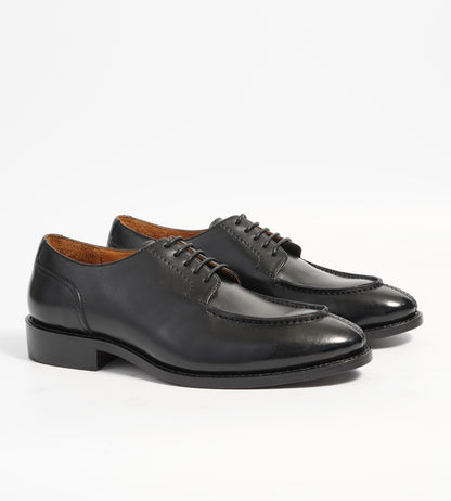 Goodyear Welted Black Split Toe Derby