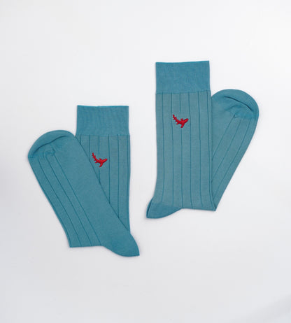 Aqua Fusion - Bamboo Premium Crew Socks