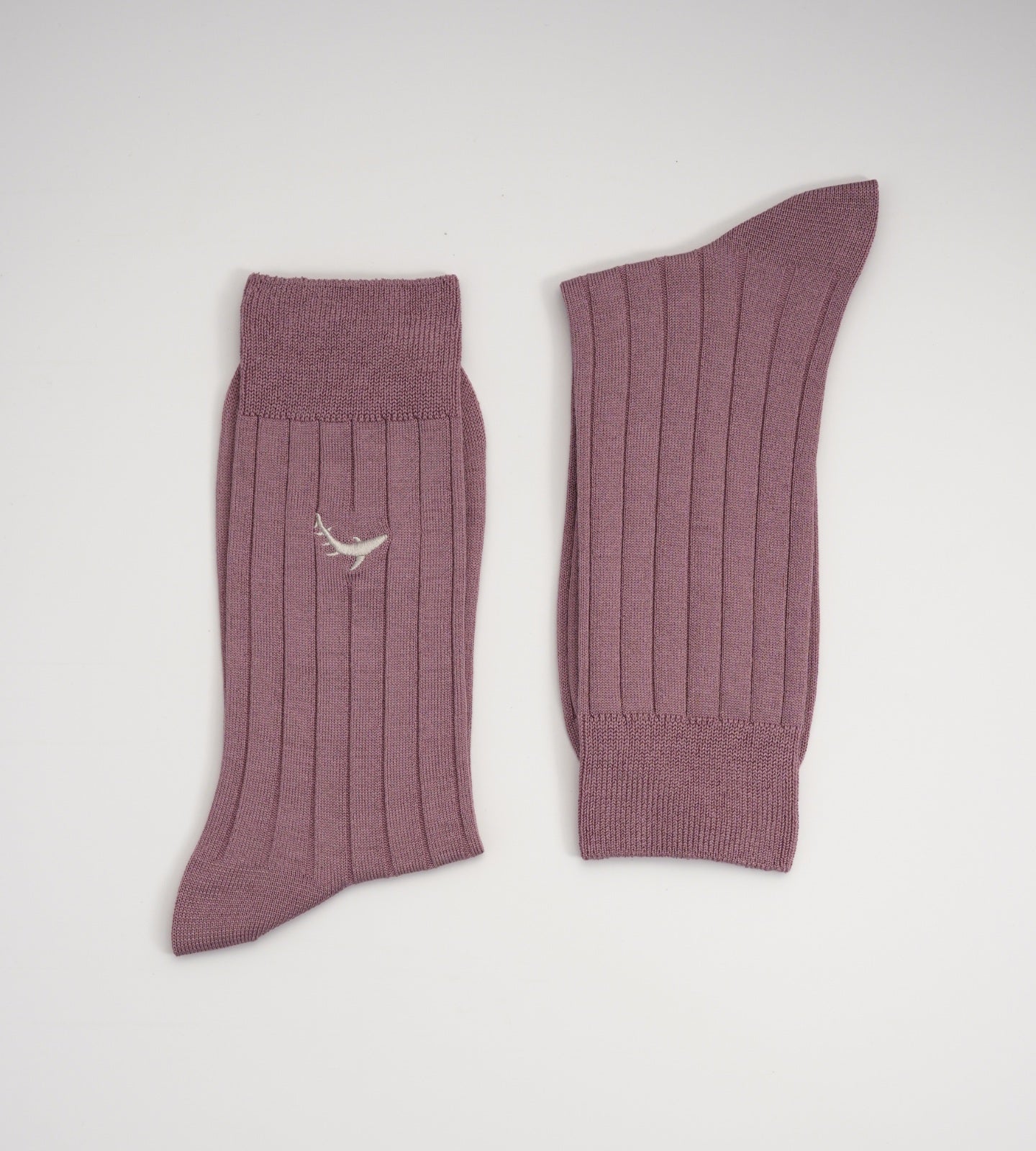 Bamboo Yarn Premium Mauve Mist Full Length Socks