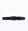 Handmade Groupo Mastrotto Black Suede Belt