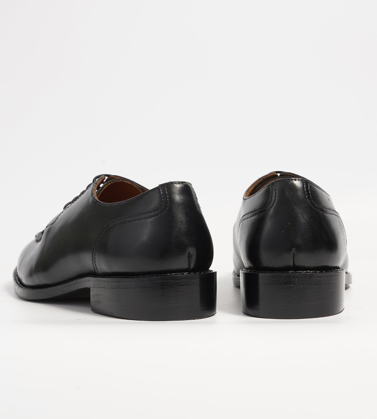 Goodyear Welted Black Split Toe Derby