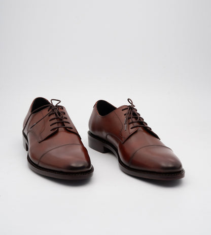 Goodyear Welted Brown Captoe Derby