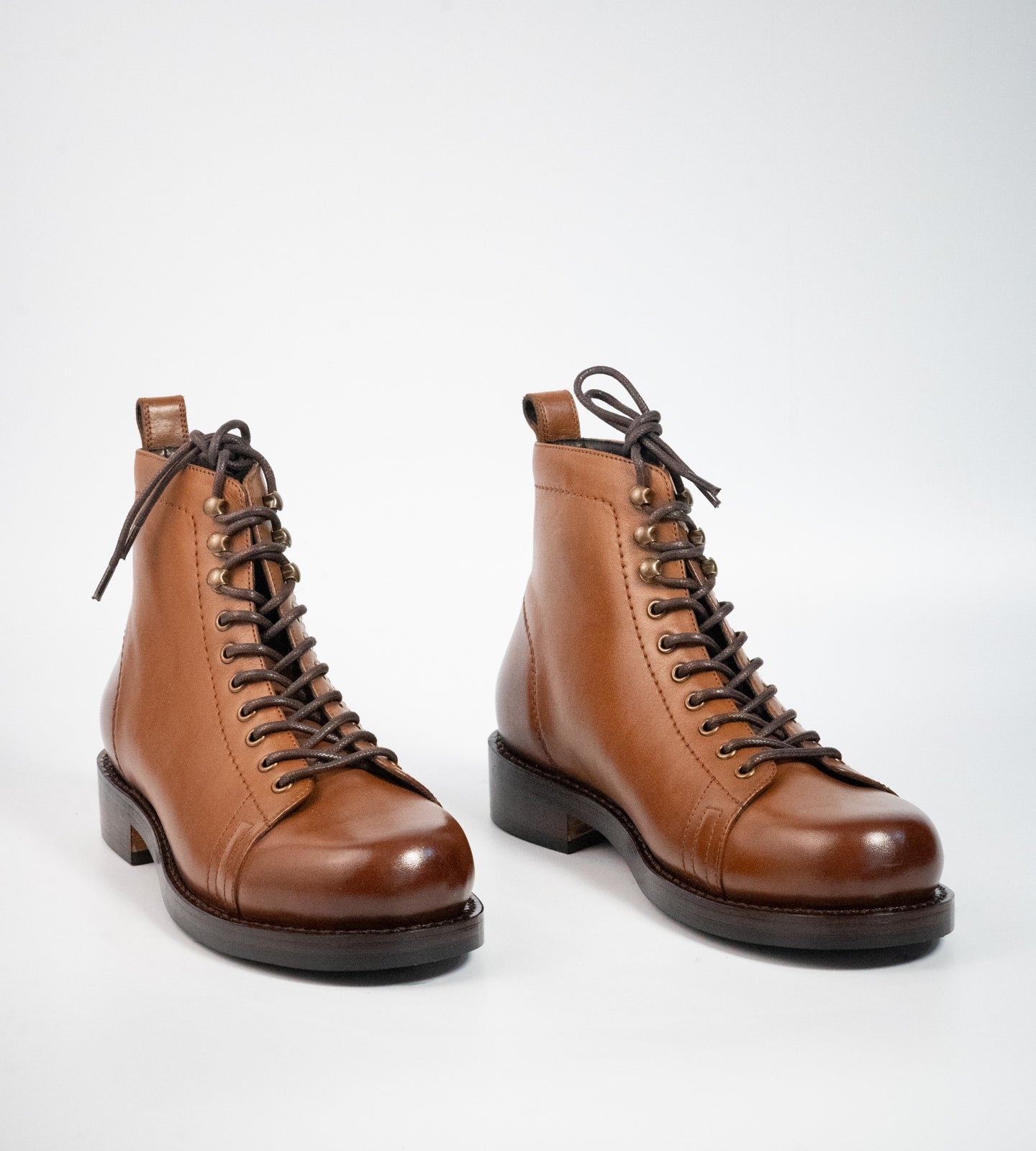 Goodyear Welted Tan Monkey Boots