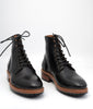 Hand Welted Classic Black Captoe Boot