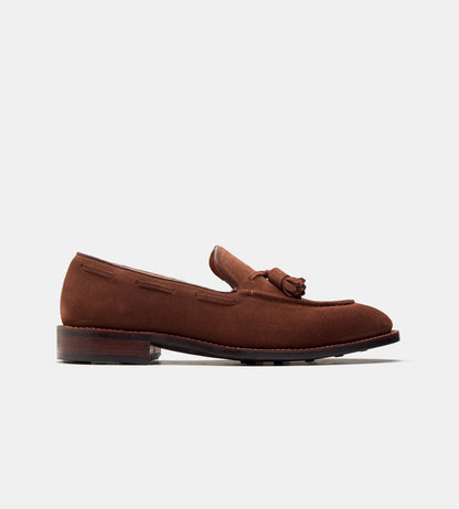 Goodyear Welted Suede Tassel Loafer