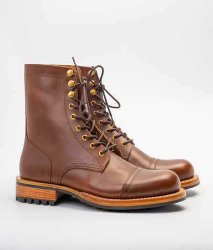 “Sentinel" - Hand Welted Captoe Work Boot