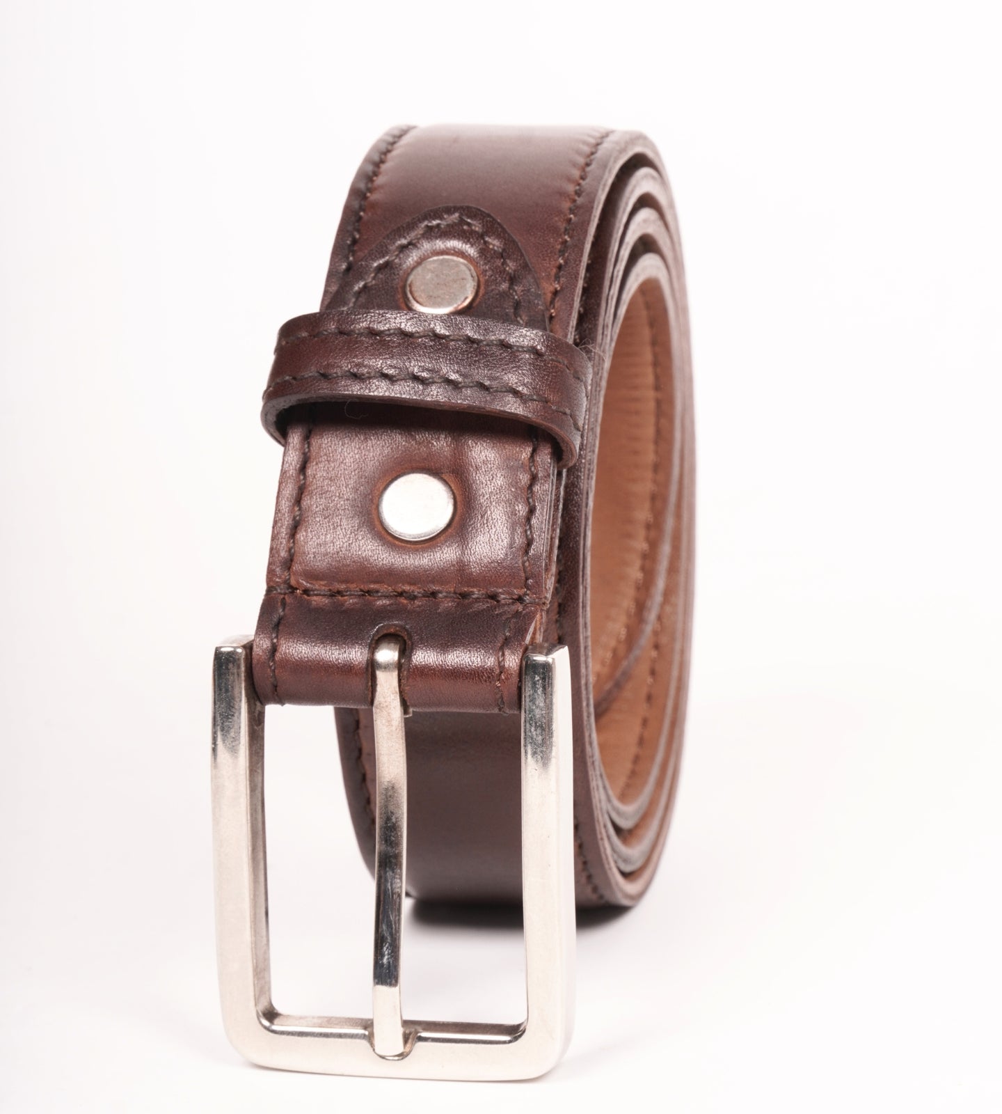 Handmade Full Grain Brown Leather Belt