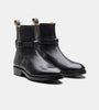 Goodyear Welted Black Jodhpur Boot