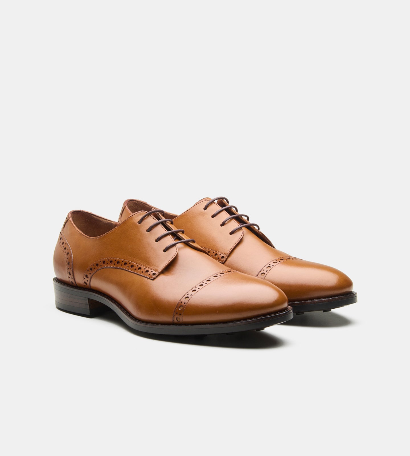 Goodyear Welted Semi Brogue Derby Shoes – Kozasko