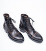Blackwood - Hand Welted Horween Waxed Flesh Captoe Boot