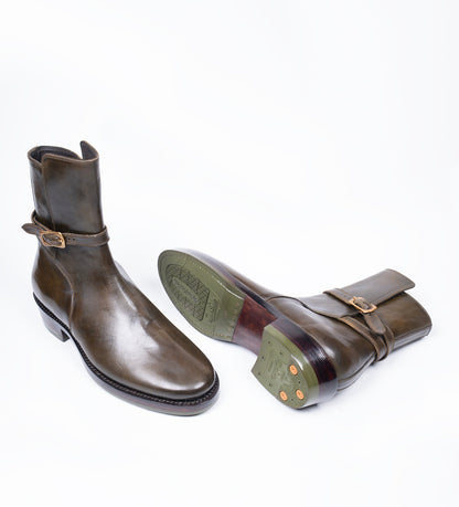 Maryam TPR Olive Jodhpur Boot