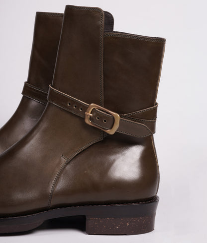 Maryam TPR Olive Jodhpur Boot