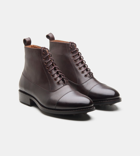 Goodyear Welted Brown Balmoral Boot