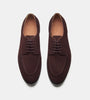 Goodyear Welted Brown Suede Split Toe Derby