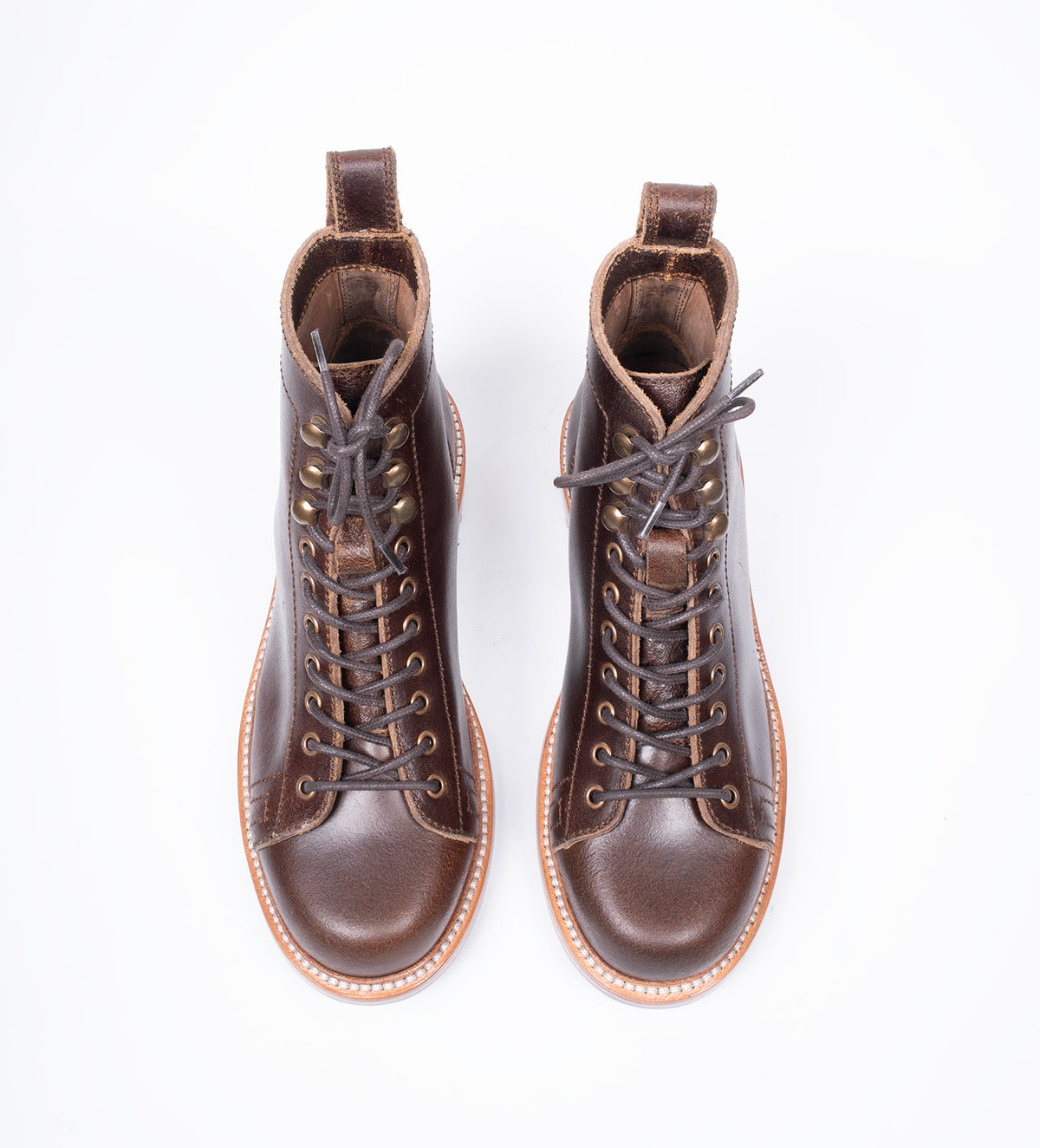 Hand Welted Horween Waxed Flesh Monkey Boots
