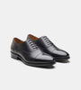 Goodyear Welted Black Captoe Oxfords