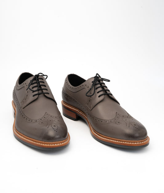 Goodyear Welted Grey Longwing Blucher