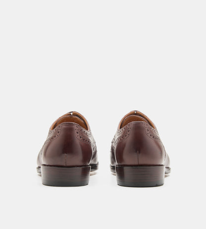 Goodyear Welted Brown Wingtip Derby