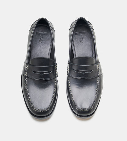 Goodyear Welted Leather Slip-Ons