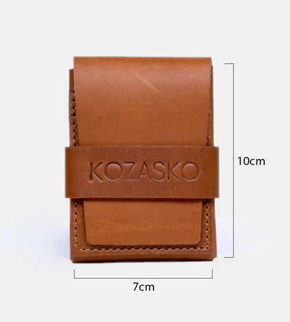 Boaventura Hydro Pull up Leather Card Holder