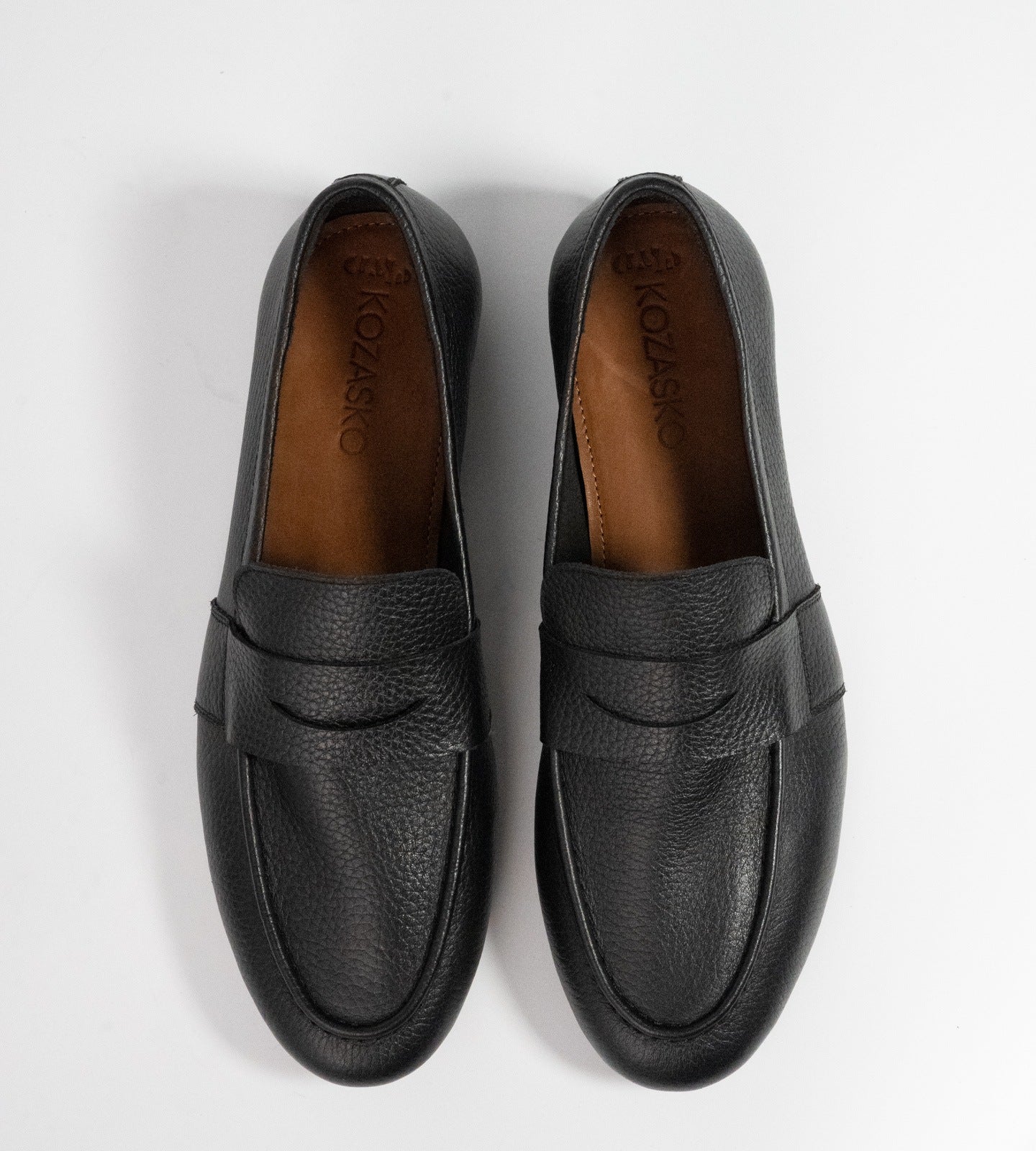 Blake Stitched  Unlined Milled Leather Penny Loafer