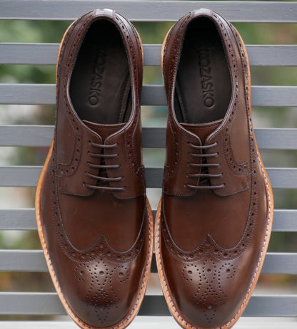 Goodyear Welted Brown Longwing Blucher