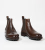 Goodyear Welted Brown Oiled Leather Chelsea Boot