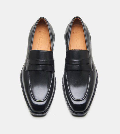 Goodyear Welted Chisel Toe Penny Loafer