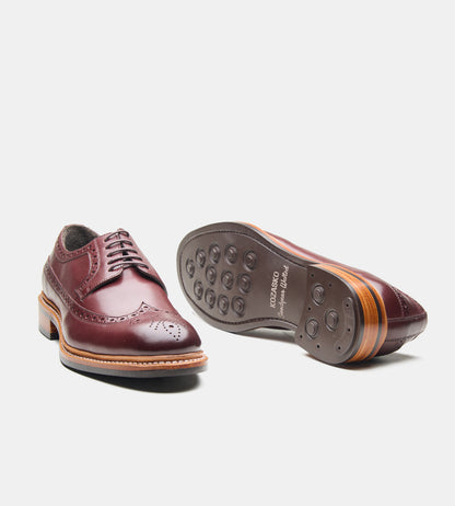 Goodyear Welted Burgundy Longwing Blucher