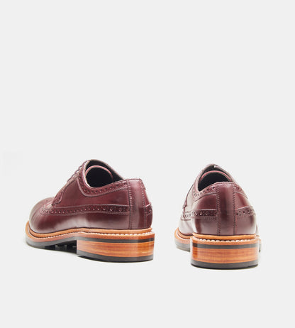 Goodyear Welted Burgundy Longwing Blucher