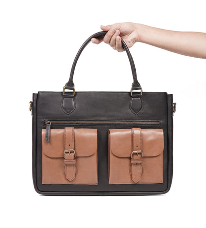 The Heritage Leather Briefcase