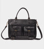 Classic Black Leather Briefcase