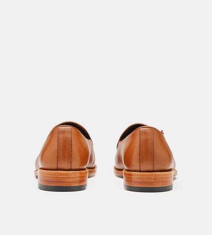 Goodyear Welted Tan Belgian Tassel Loafer