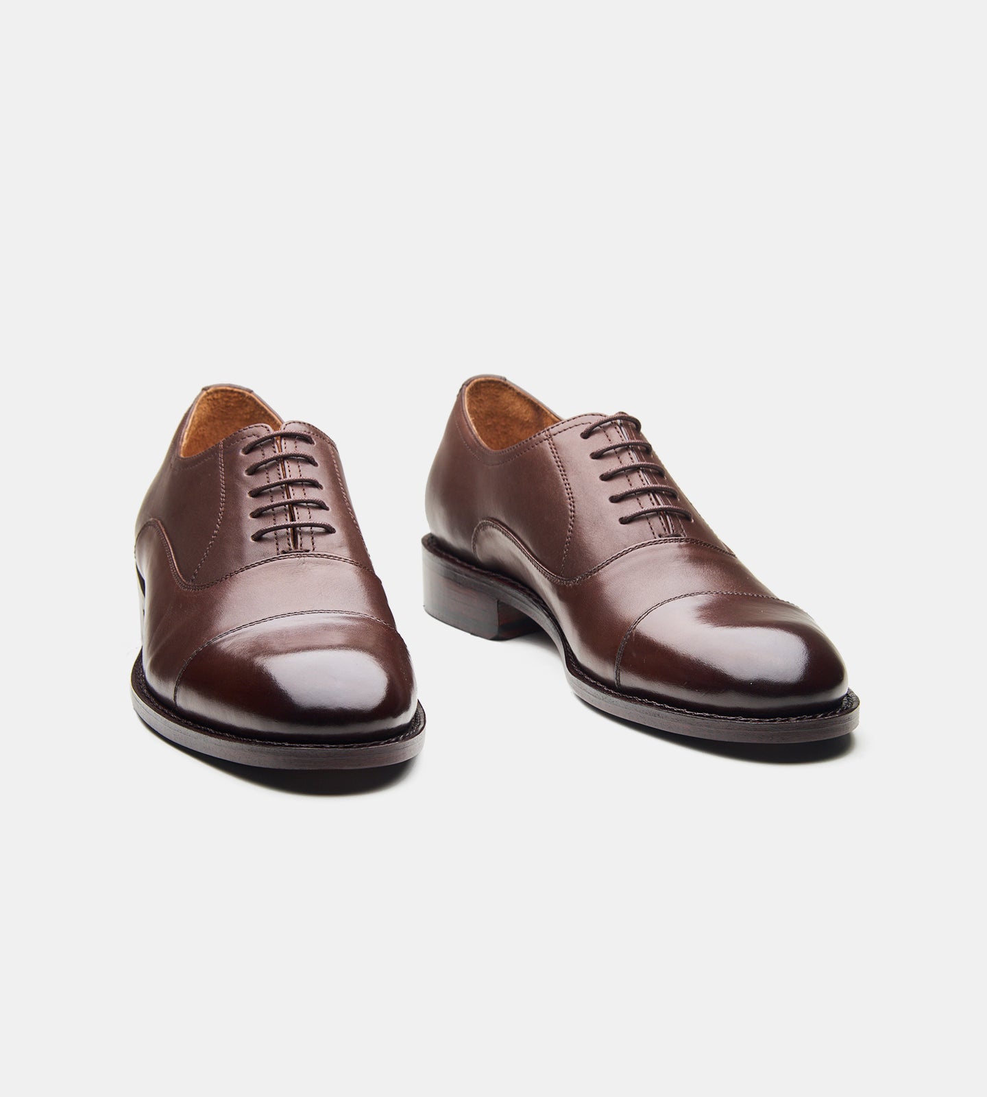 Classic Goodyear Welted Brown Captoe Oxford